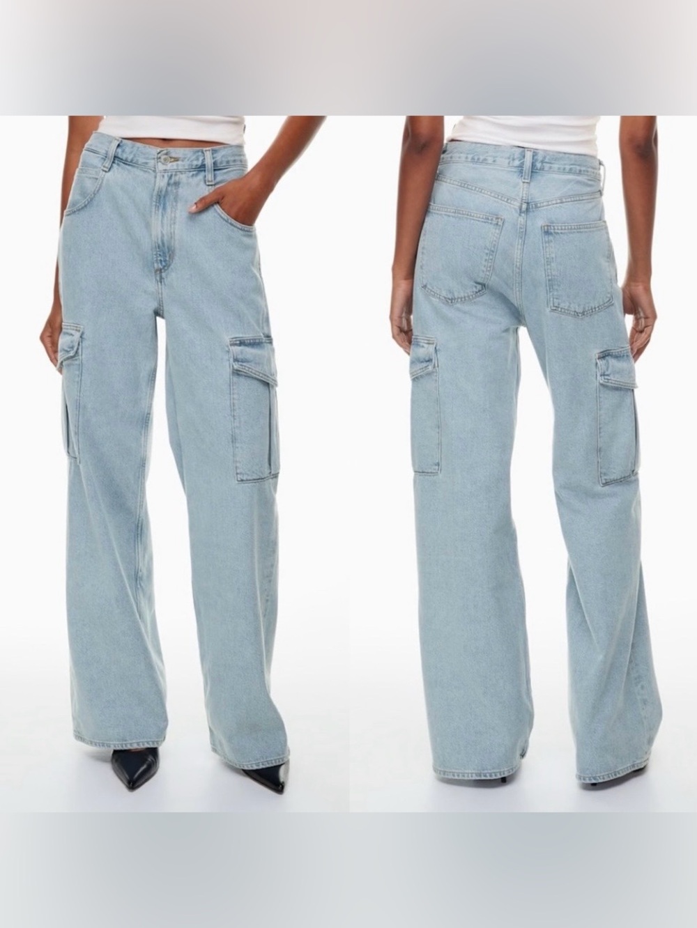 Agolde Minka Cargo Jean High Rise Relaxed Cargo Jeans